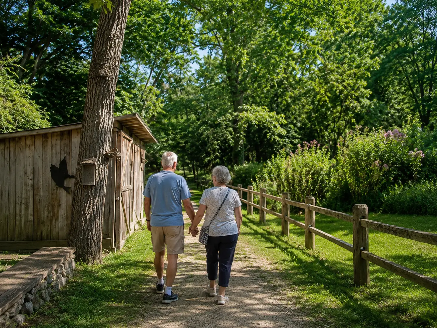 Hoyt Farm Nature Preserve in Commack, NY featuring scenic walking trails, open fields, and natural landscapes